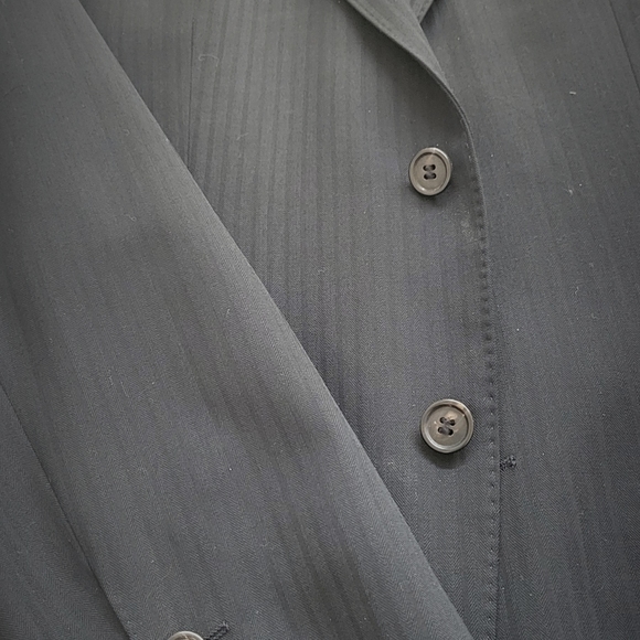 BOSS HUGO BOSS Coat Blazer Suit Jacket Black made in Turkey - Picture 4 of 9